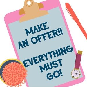 Pink Clipboard with Pen and Clock Illustration